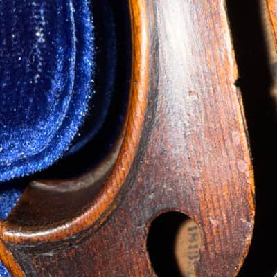 Antique 4/4  Violin johan baptist schweitzer fecit at forman 1813 image 6