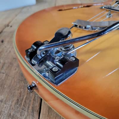 Eko Barracuda 290 1963 Excellent w/ Ibanez Hard Case - Amber Sunburst image 16
