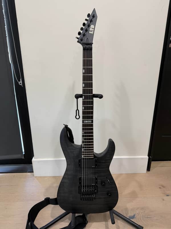 ESP LTD MH-350 FM Trans Black image 1