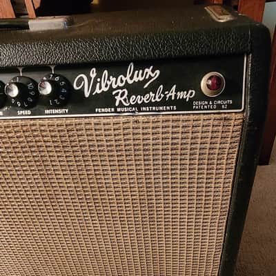Fender 1966 Vibrolux Reverb Amp All Original Jensens, Transformers, Vintage Tubes - Black Face image 4