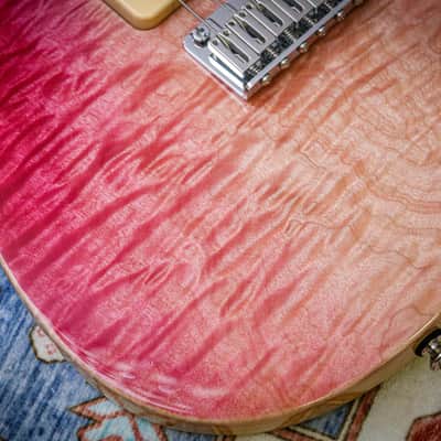 TOM ANDERSON USA Drop Top Hollow Quilt Wakesurf " Strawberry Shortcake + Ziricote" (2023) image 12