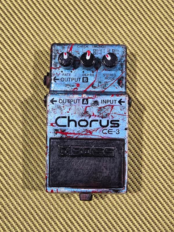 Boss CE-3 Chorus (Green Label) 1984 - 1988 - Blue image 1