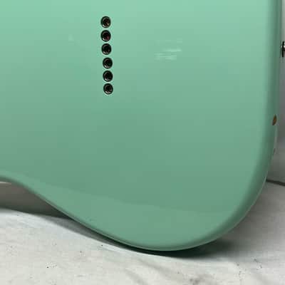 Squier Tom DeLonge Signature Stratocaster Strat Electric Guitar - Surfboard Green image 15
