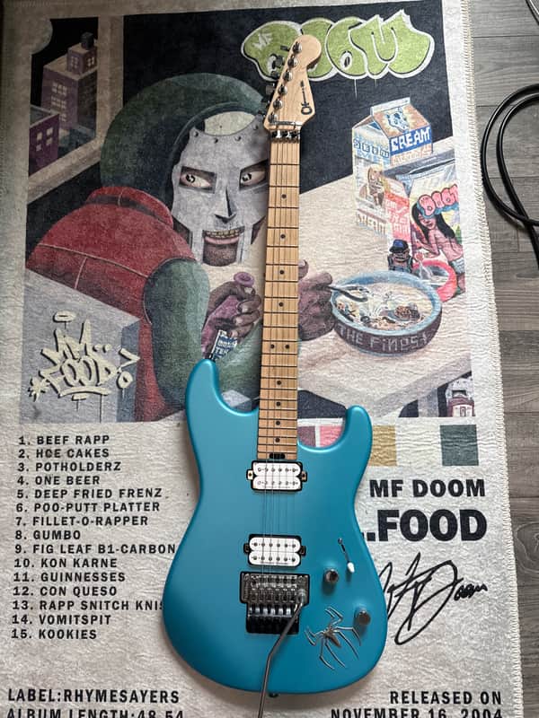 Charvel Pro-Mod San Dimas Style 1 HH FR M 2019 - Present - Matte Blue Frost image 1
