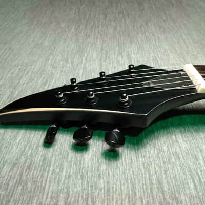 10S Metal Electric Guitar Ash Body and 5-Piece Neck  in Satin Black image 10