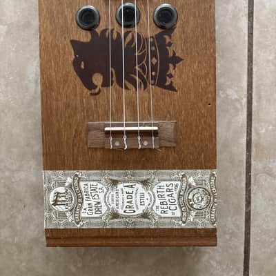 Custom Cigar box Tenor ukulele image 2