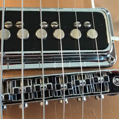 Guild DeArmond M-77T -- Near-Mint; 2001; Solar Bronze; Made in Korea; USA 2K Pickups; All-Original image 23