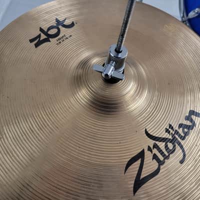 Gretsch Catalina Club 20/12/14 Drum Kit – Blue Satin Flame – Complete Turn-Key Set w/ Zildjian Cymbals – Barely Used image 10