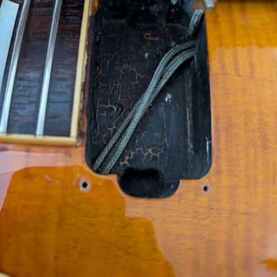 1981 Greco Super Real EGF1200 – 4,0 Kg, Dry Z PAFs, Cherry Sunburst Nitro, Japan, MIJ, FujiGen image 18