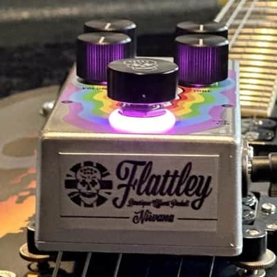 Flattley Boutique Effects Pedals Guitar Silver Range - Nirvana Analogue Delay Pedal image 5