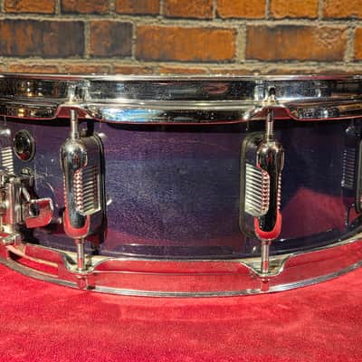 Immagine Donoho Drums Custom Maple 5.5x14" Snare Drum Purple Stain - 9