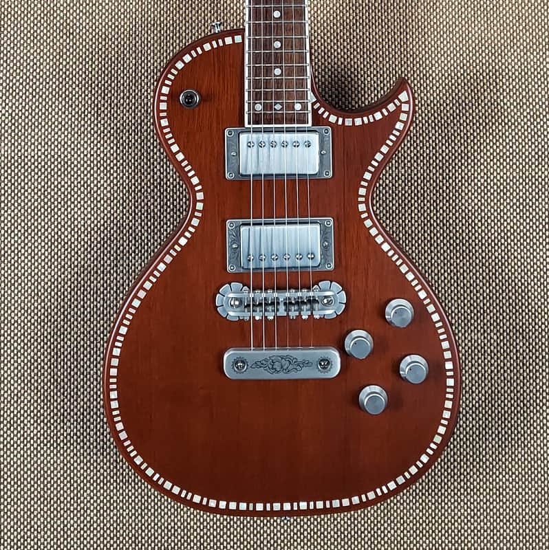 Zemaitis 2020 Made in Japan All Mahogany w/ Real Abalone Inlays image 1