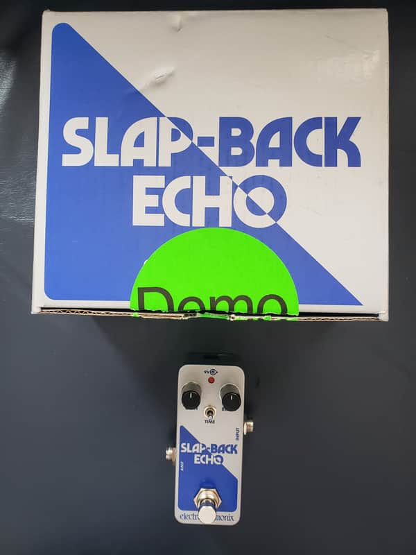 Electro-Harmonix Slap-Back Echo Reissue 2023 - Present - Silver / Blue image 1