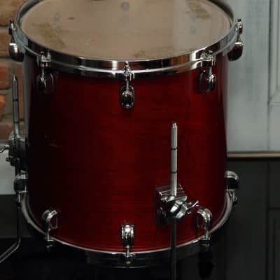 RARE Tama Starclassic Performer Birch 14"x14 Floor tom  - Royal Walnut image 5