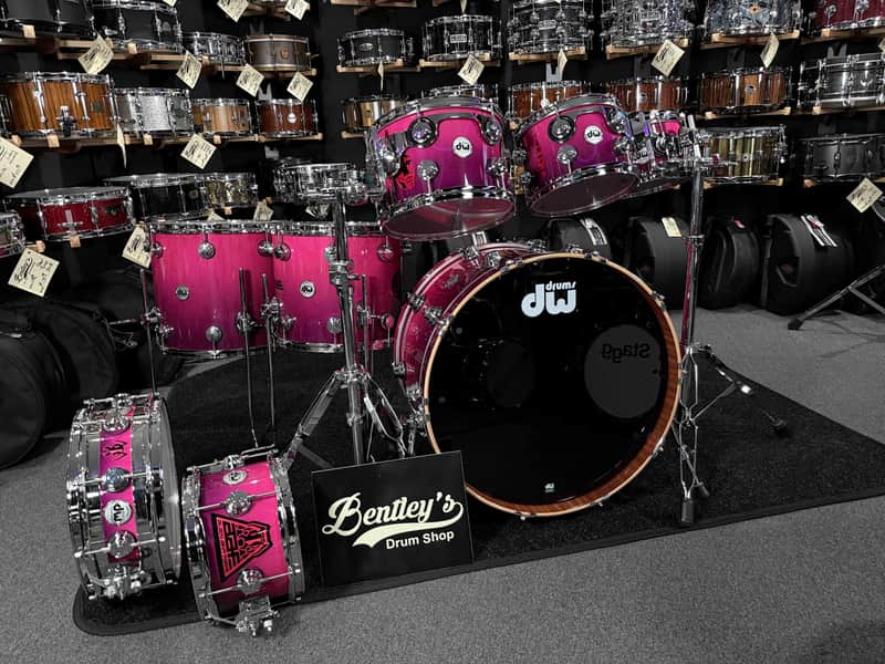 ~WOW!~ DW Collector's Mike Cosgrove of Alien Ant Farm's 8-Piece Custom Drum Kit Set image 1