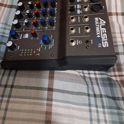 Alesis MultiMix 4 USB FX 4-Channel Mixer with Effects 2010s - Black image 4