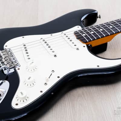 1984 Fender Fullerton American Vintage ‘62 Stratocaster Black w/ Case, Hangtags image 6