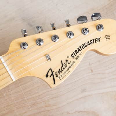 Fender Limited Stratocaster Black Paisley 2025 Black Paisley '69 Reissue Japan MIJ w/ Gig Bag, Case Candy image 4