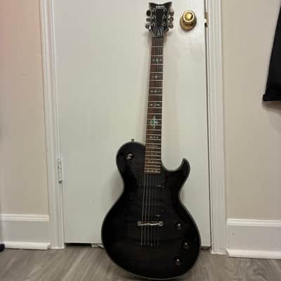 Schecter Diamond Series - Damien Solo Elite - See-Thru Black image 2