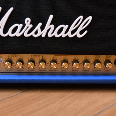 Marshall JCM900 4100 Design Store Bright Blue LTD image 2