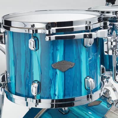 Tama MBST8A-SKA Starclassic Performer Rack Tom 8 - Sky Blue Aurora image 7