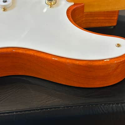 Fender B5 Custom Shop Ltd. Hotshot Telecaster w/ Gold Hardware 2025 - Deluxe Closet Classic Aged Sunset Orange Transparent / 7lbs. 10.9oz. #R122778 image 11