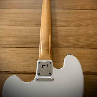 1974 Hayman 40/40 bass guitar in White finish image 6