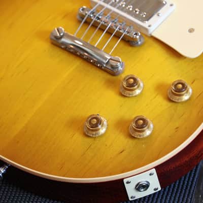 Minty! 2018 Gibson Custom Shop 1958 Les Paul Standard Electric Guitar Lemon Burst + COA OHSC image 5