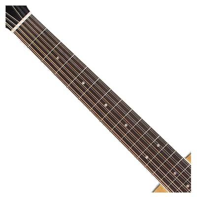 Guild F-2512E Deluxe Rosewood Archback 12-String A/E Guitar - Natural - B-Stock image 3