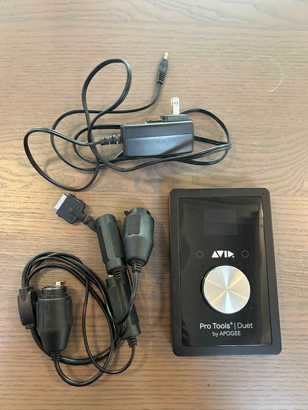 Avid Pro Tools Duet USB Audio Interface 2010s - Black image 1