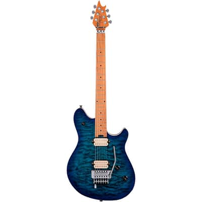 EVH Wolfgang Special QM Electric Guitar Regular Chlorine Burst image 3
