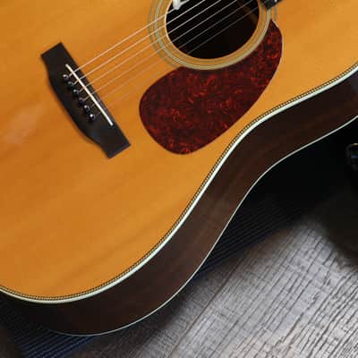 1995 Martin Custom HD-28 S 12-Fret Slotted LR Baggs Acoustic Guitar Natural + OHSC image 6