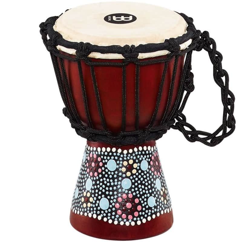 MEINL HDJ8-XXS [African Style Mini Djembe / Flower Design] [Perfect for an ornament or gift!] image 1