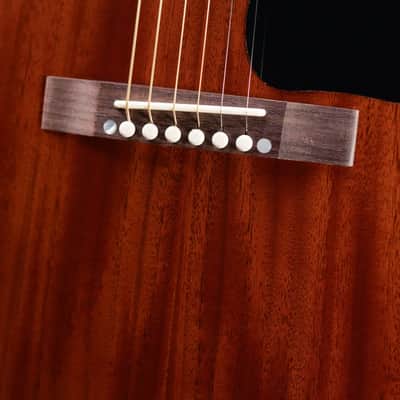 Gibson LG-2 All Mahogany Faded Acoustic/Electric Guitar with Hardshell Case image 12