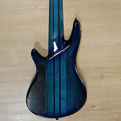 Ibanez ANB306 Adam Nitti Signature Premium Soundgear 2016 - Present - Transparent Blue image 7