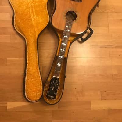 TERADA FW504 acoustic guitar from the 70's MIJ Made in Japan Gibson Dove Copy + Case image 1