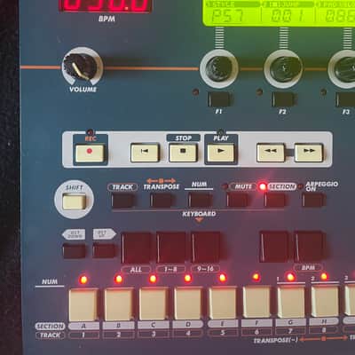 Yamaha RM1x Sequence Remixer 2000s - Blue image 6