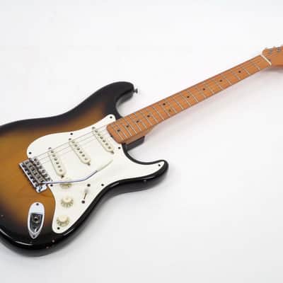 1982 /83 Fender Stratocaster 57 Reissue Fullerton Cesar Diaz Signed - Sunburst - USA AVRI image 23