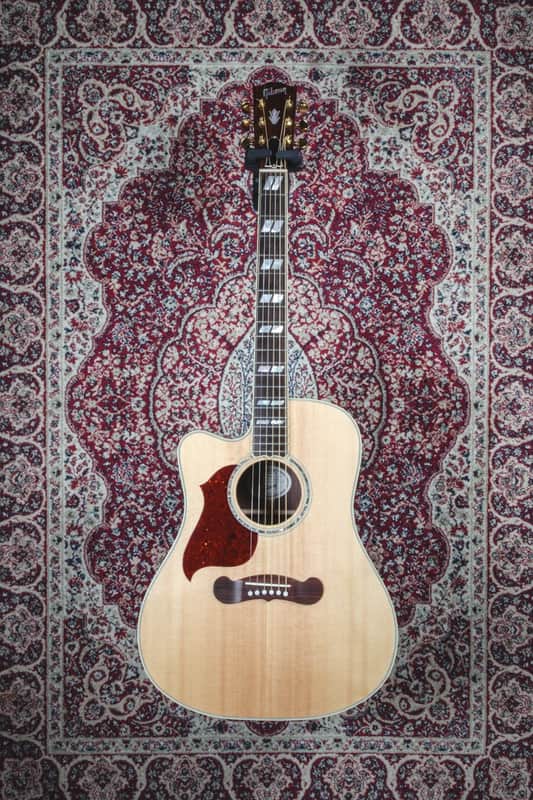 Gibson Songwriter Deluxe Studio EC with Rosewood Fretboard  - Antique Natural - Left handed image 1