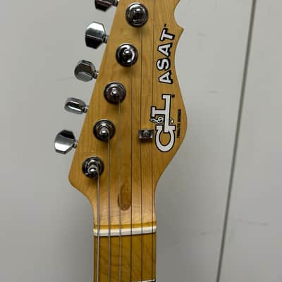 G&L Tribute Series ASAT Special Electric Guitar w/Maple Fretboard - Gloss Black image 3