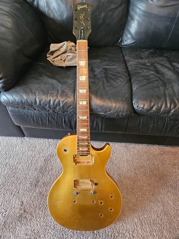 Gibson Les Paul Deluxe 1971 early model - Goldtop image 1