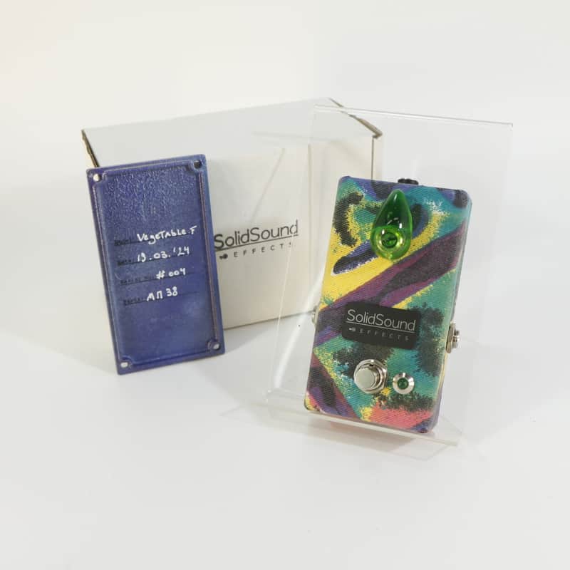 SolidSound Effects Vegetable F Russian MP38 Transistor Fuzz (s/n 004, Mint in Box) image 1