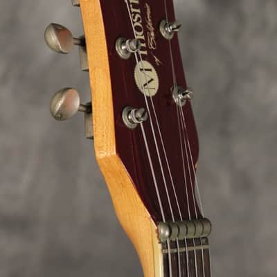 Mosrite Double Neck w/Vibramute Electric Mandolin 6 string 1964 Candy Apple Red image 19
