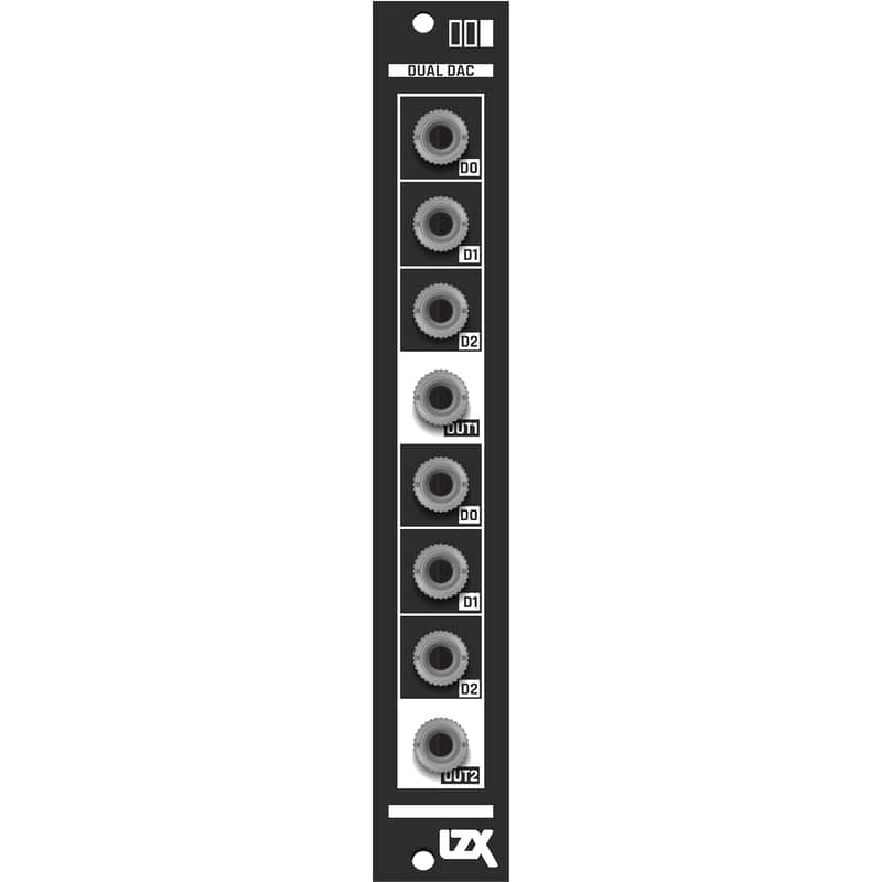 LZX Industries Castle 001 DAC Eurorack Synthesizer Module image 1