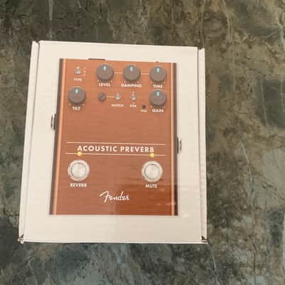 Fender Acoustic Preverb 2020 - Present - Brown image 1