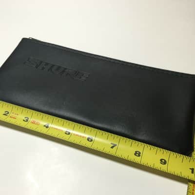 Shure 95A2313 wire handheld microphone zipper bag pouch 10"x4" long NEW for SM58 SM57 image 1