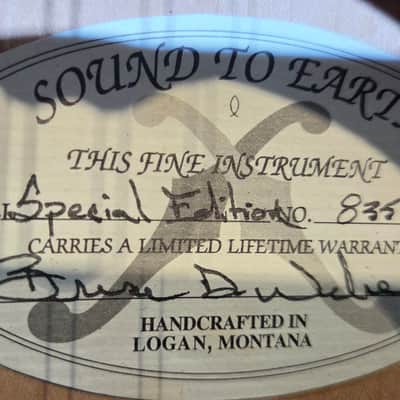 Weber Earth to Sound F Style Special Mandolin image 7