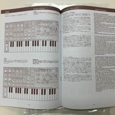 Korg MS-20 with foot controller, wood sides and manuals image 13