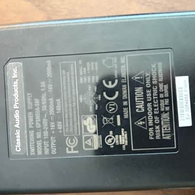 Classic Audio Products of IL VPR switch mode PSU image 2