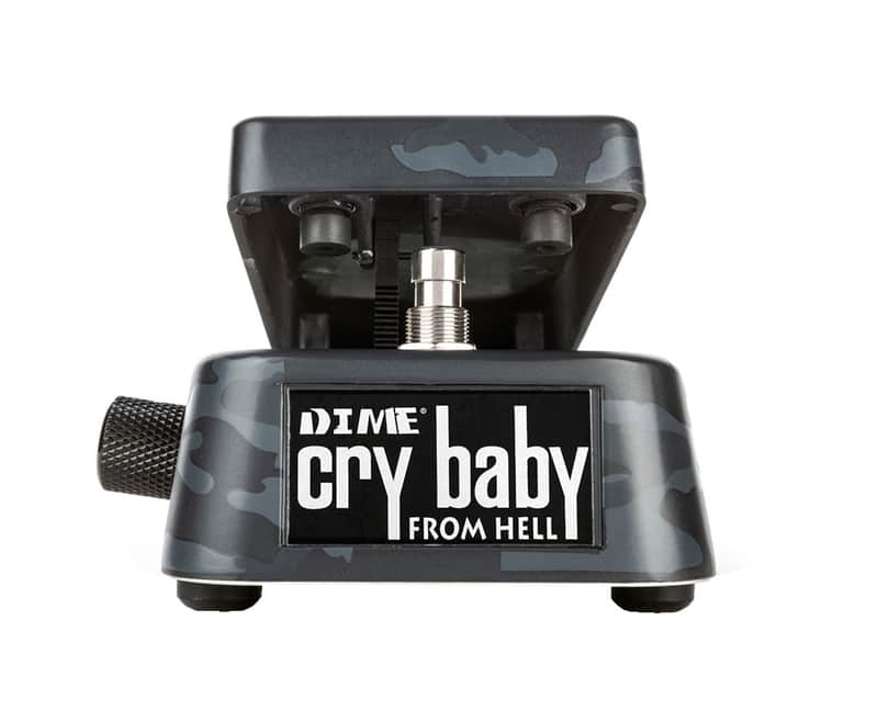 Dunlop DB01B Dimebag Cry Baby From Hell Wah Pedal - Black Camo - Open Box image 1